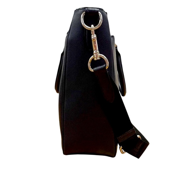 Coach Metropolitan Perry Blue Leather Laptop Bag Large - Picture 6 of 16